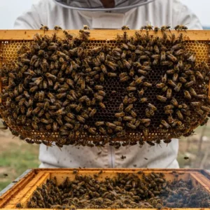 Anadolu Arısı ve Petek Üzeri