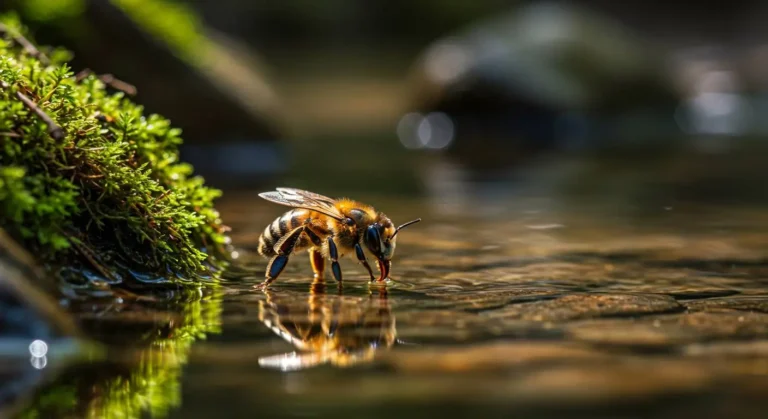 Kafkas Arısı ve Su İçme