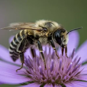 Karniyol Arısı ve Çiçek