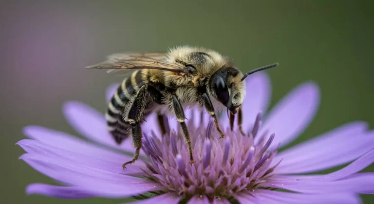 Karniyol Arısı ve Çiçek