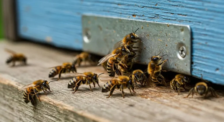 Karpat Arısı Kovan Girişi