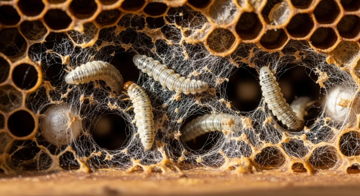 Balmumu Güvesinin Arı Kovanlarına Zararları