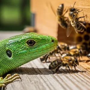 Kertenkelelerin Arı Kovanlarına Zararları