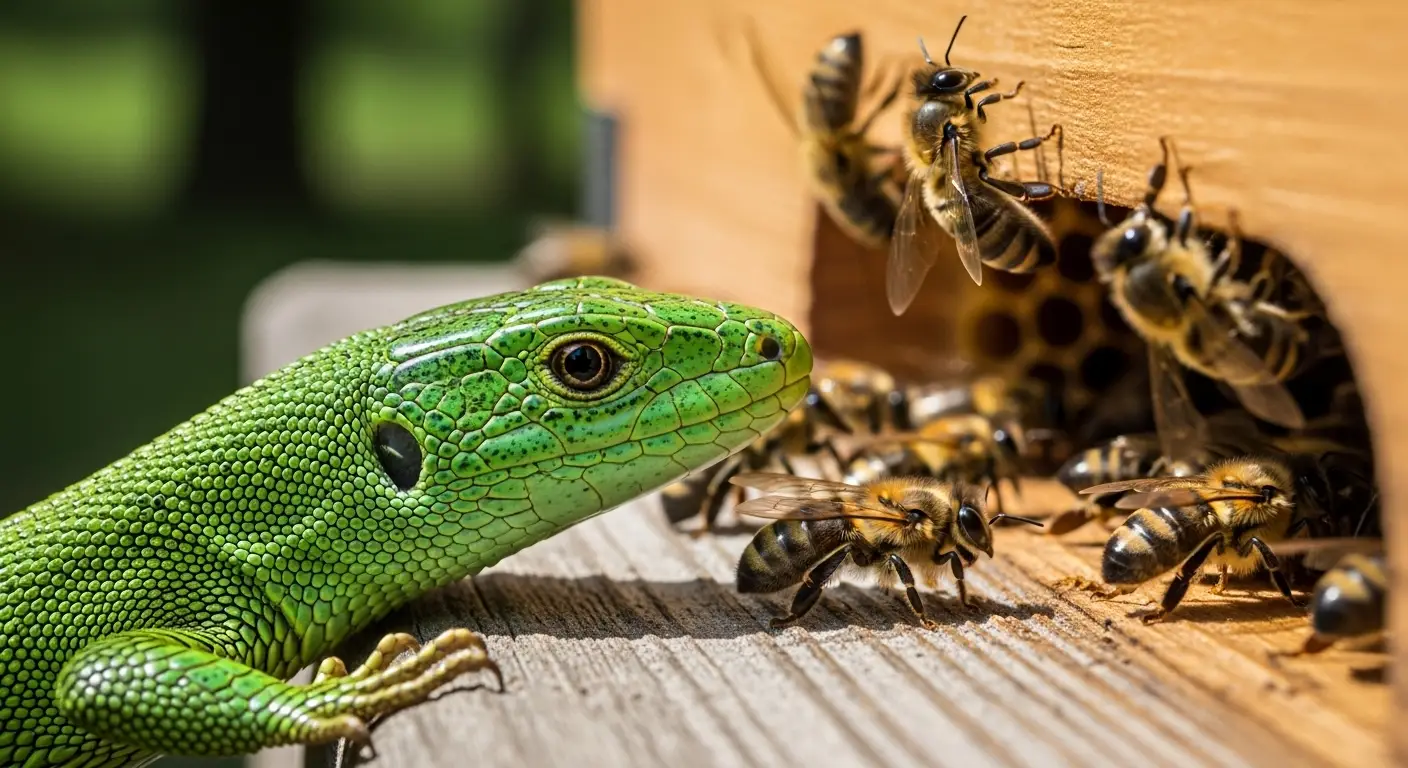 Kertenkelelerin Arı Kovanlarına Zararları