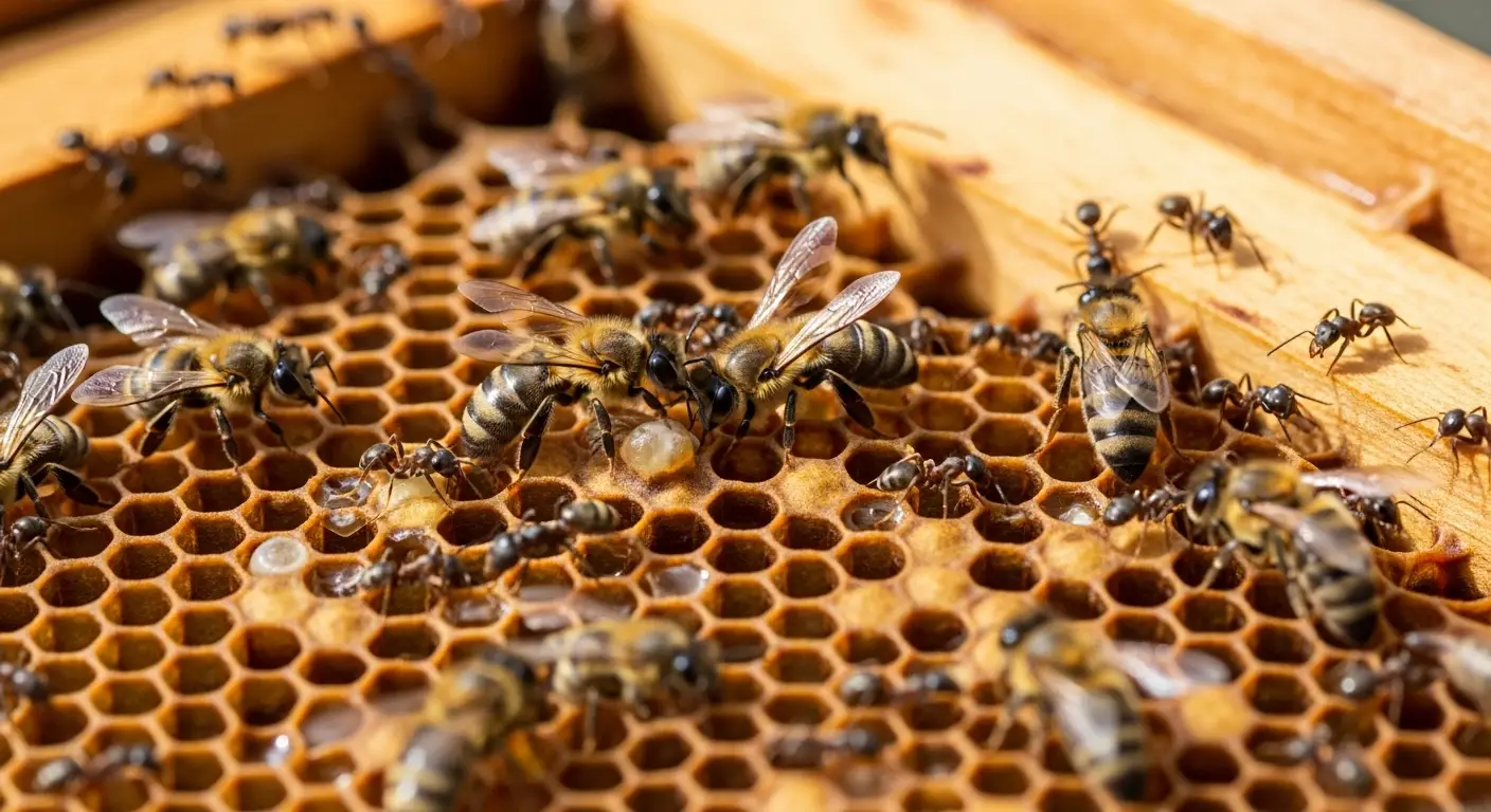 Karıncaların Arı Kovanlarına Zararları